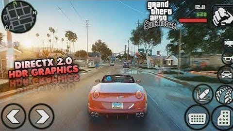 GTA SA ANDROID DIRECT X 2.0 MODPACK ANDROID | GTA V DIRECT X 2.0 WET ROADS MODPACK GTA SA ANDROID