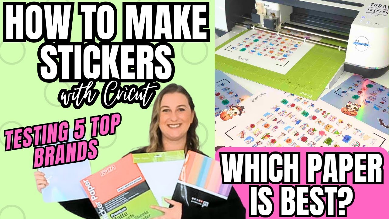 How to Choose a Sticker Paper (2021) - Well Crafted Studio