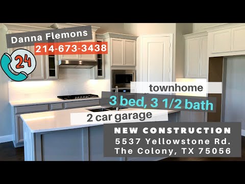 5537 Yellowstone Rd., The Colony, TX home video tour