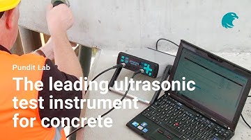 The leading ultrasonic test instrument for concrete I Pundit Lab