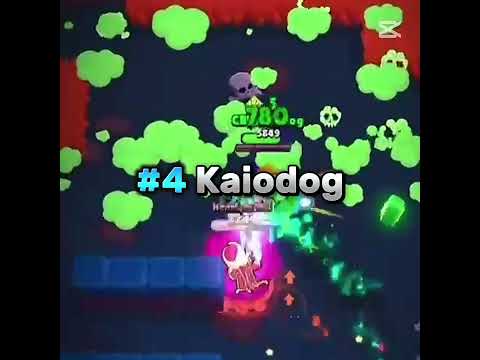 Top 5 stu player | #brawlstars