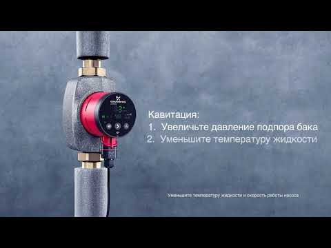 GRUNDFOS Устранение неисправностей - шум от насоса