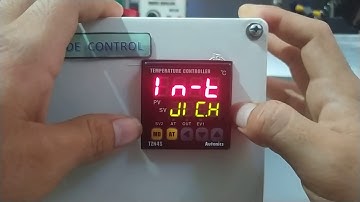 Controlador de temperatura Autonics-tzn4s (ON-OFF) PARTE 01