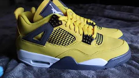 Air Jordan 4 Retro Lightning UNBOXING