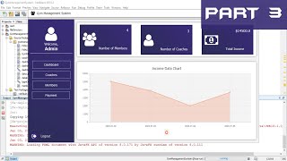JavaFX Part (3/3) - Gym Management System in JavaFX with Source Code and Database