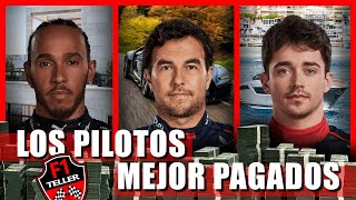 Así es la lujosa vida de Checo Pérez y los 10 pilotos mejor pagados de la F1