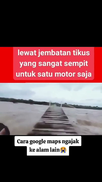 Google map belok kanan bapak'e 🤣 #videoviral #kocakabis #ketawangakak