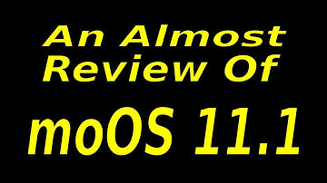 MoOS 11.1 Review - a FreeBSD Gnome 