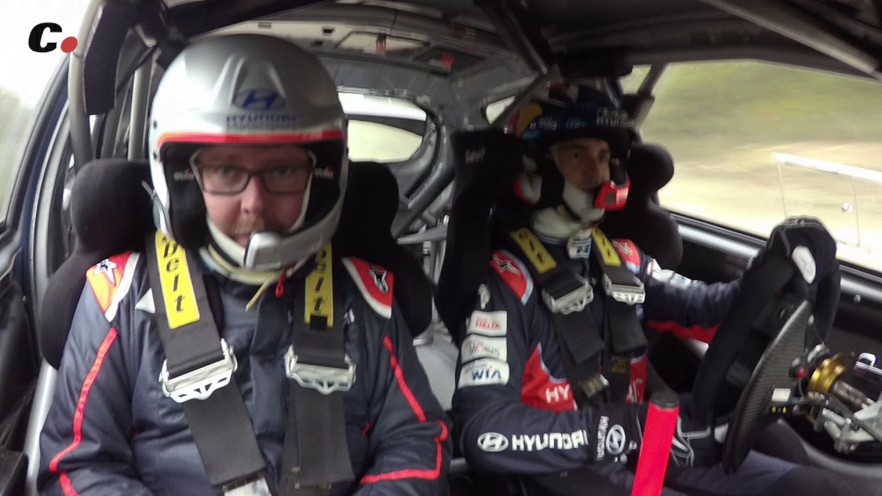 Hyundai I Wrc Copilotaje Con Dani Sordo Onboard Rally Youtube