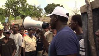 Gressier, Haiti Food Distribution