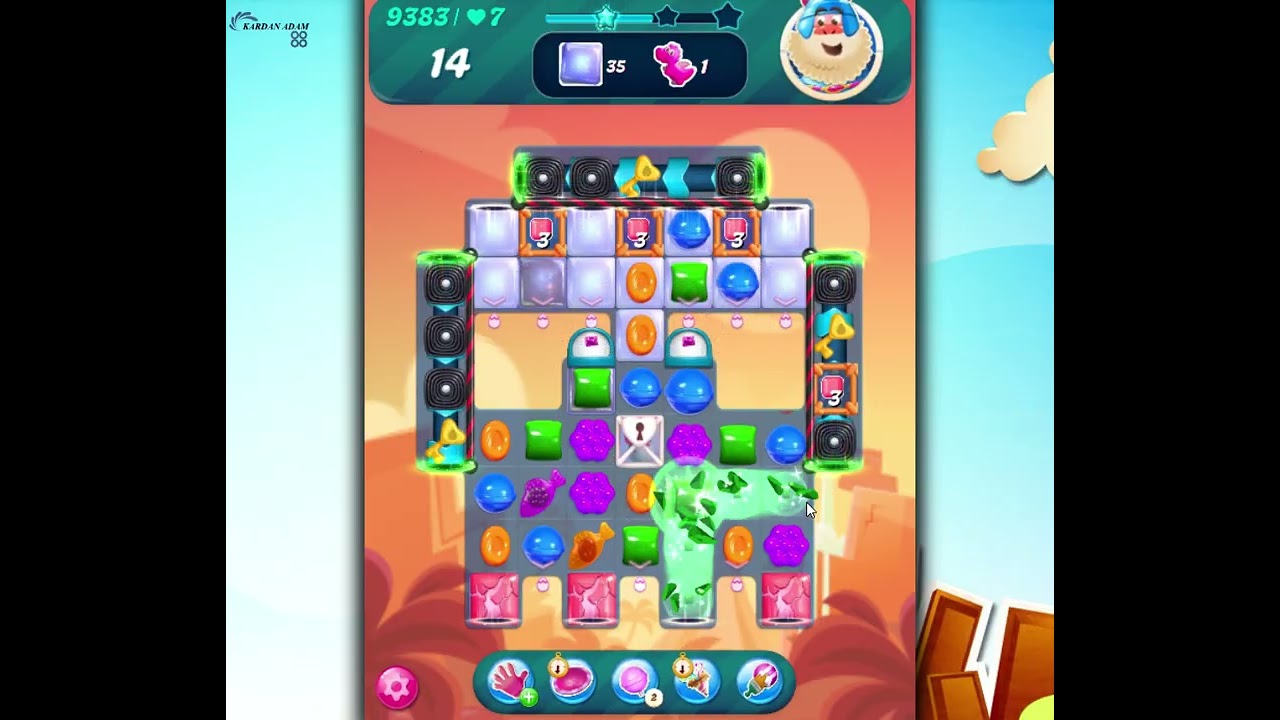 Candy Crush Saga Level 9383 - YouTube