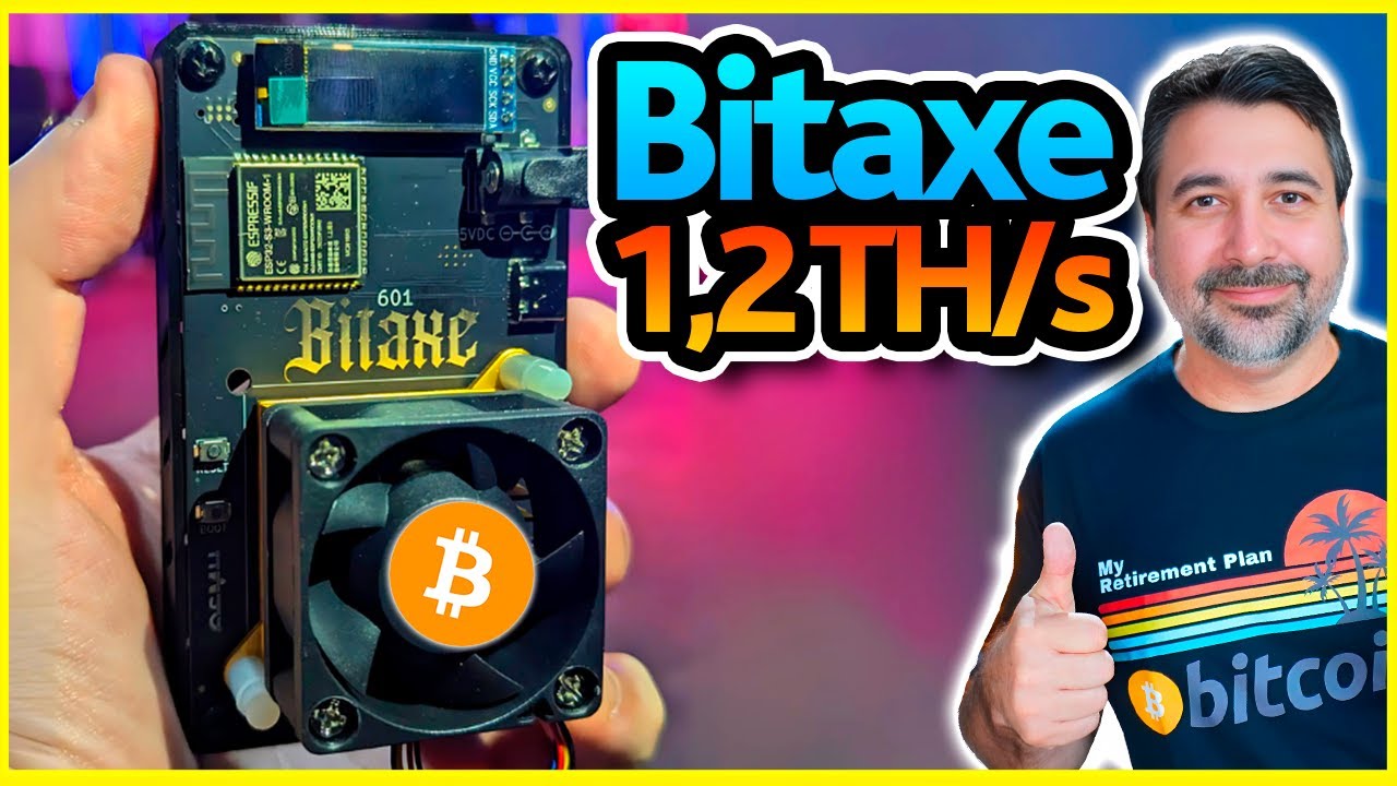 ⚡ BITAXE GAMMA 601 - É POSSÍVEL MINERAR UM BLOCO SOLO DE BITCOIN?