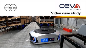 Körber Industry Best Practice: Robot deployment at CEVA Logistics speeds up operation by 400%