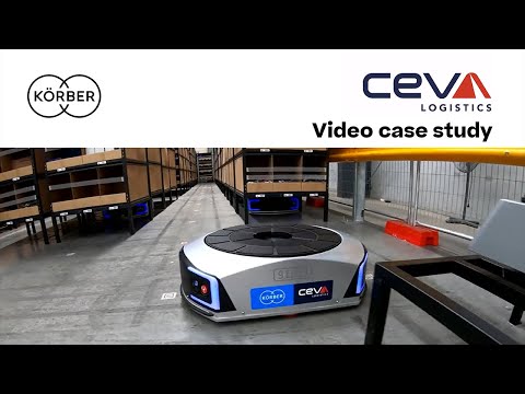 Körber Industry Best Practice: Robot deployment at CEVA Logistics speeds up operation by 400%
