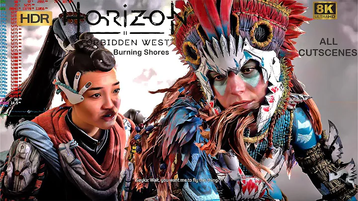 Horizon Forbidden West Burning Shores The Movie|RTX4090|9K|HDR|60FPS|ALL Cutscenes