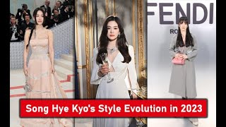 Song Hye Kyo's Best Looks at Awards Shows and Fashion Events in 2023 #songhyekyo screenshot 5
