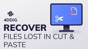 ✅2025 How to Recover Files Lost in Cut and Paste | Recover Cut Files from Laptop - 3 Ways
