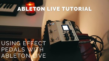 Using Guitar Pedals With Ableton Live! NO REAMP GEAR!