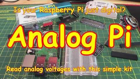 #112 Analog inputs for your Raspberry Pi 🥧Model 3B+ (easy)
