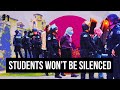 ‘They Want to Silence Us’: Riot Cops Arrest 19 Students for a Palestine Sit-In