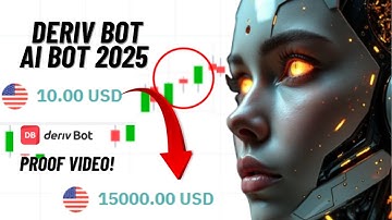 DERIV BOT 2025 | NO LOSS BOT DERIV GPT AI  EVEN/ODD/BOOM/CRASH/OVER/UNDER/RISE/FALL/DIFFERS/MATCH
