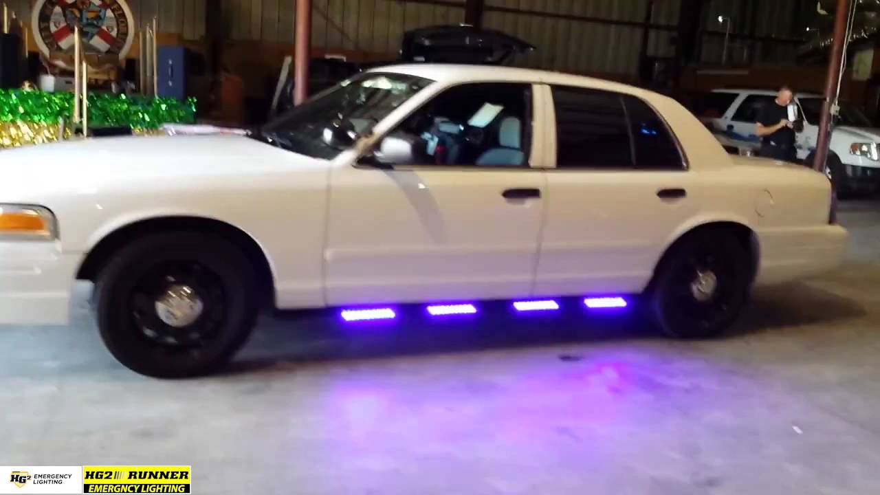 HG2 Emergency Lighting Ford Crown Victoria w/ HG2 LED Package YouTube