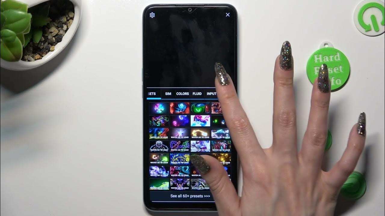 How to Download and Apply Live Wallpaper Magic Fluids Free on Oppo A78