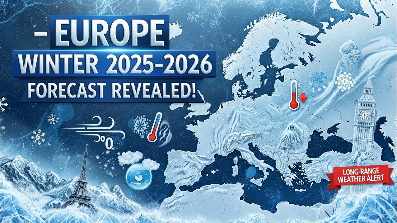 Europe Winter 2025-2026: Long- Range Weather Forecast Revealed! - YouTube