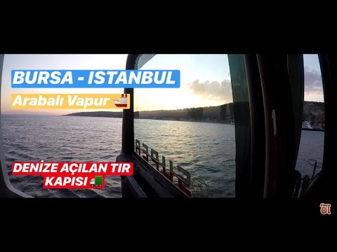 bursa istanbul arabali vapurla korfezi gectik difransiyeli yedik youtube