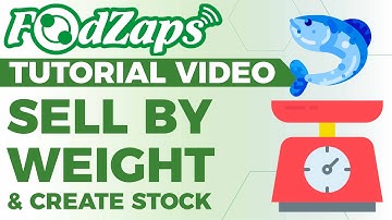 Create Sell by Weight Item and link stock | FoodZaps Tutorial Video | by Tai Yong Seng (Sabah Dealer