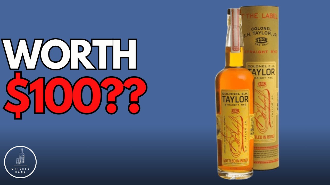 Taylor Rye Logo EH Taylor Rye Review! Is it any Good? Worth the $100 Price Tag? Find ...
