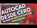 ⭐ Curso AUTOCAD de principiante a avanzado| TUTORIAL en español | programas de ARQUITECTURA