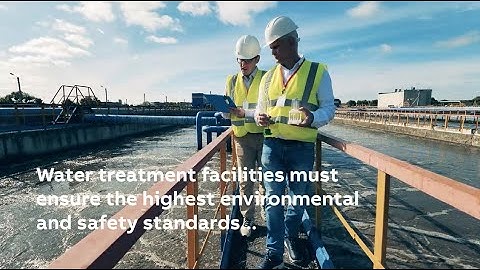 ABB Ability Smart Solution for Wastewater: optimize energy consumption and chemicals usage