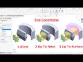End Conditions in Extruded Boss Base tool in Solidworks