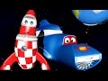Carl si Truk Super dan Si Roket di Kota Mobil | Kartun Mobil & Truk Kontruksi (untuk anak-anak)
