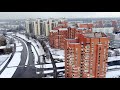 First snow in Imanta Riga 30.10.2019 - Первый снег в Иманте Риге