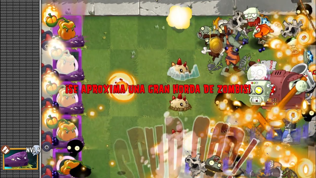 Enredadera Explosiva Nivel 1 al 5, Plants vs Zombies 2. - YouTube