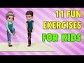 11 Fun Exercise Routines For Kids At Home - Get Fit, Get Active!