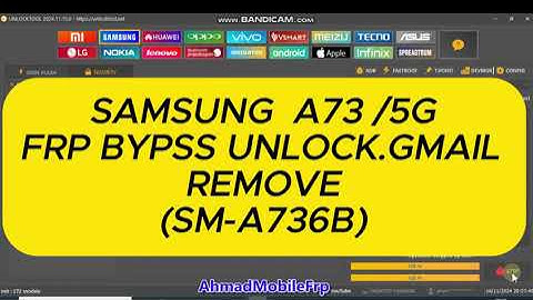 samsung a73 frp bypass by unlock tool