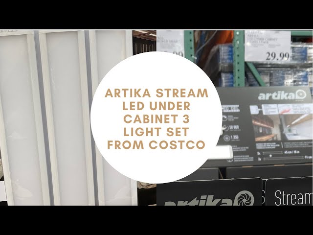 Artika Stream LED Under Cabinet 3-Light Set
