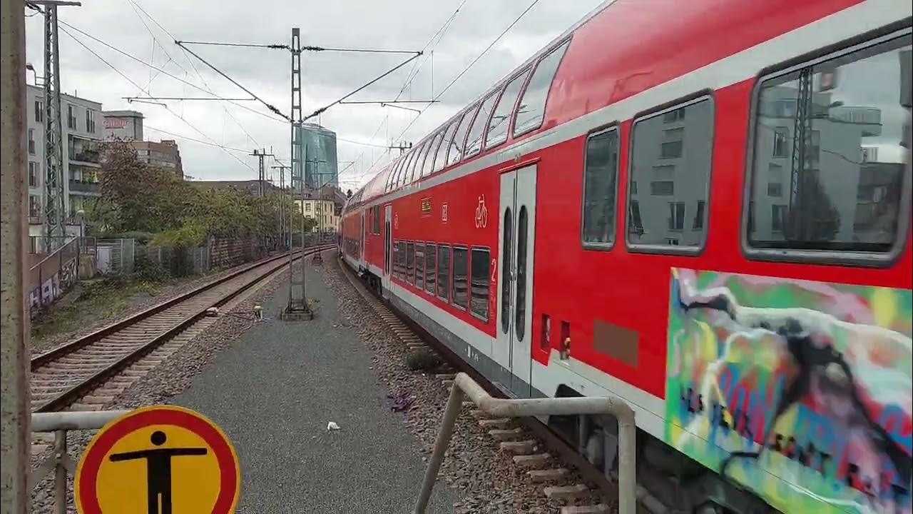Abfahrt RE50 nach Fulda am Bahnhof Frankfurt Süd YouTube