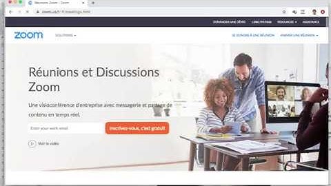 Comment utiliser la plateforme ZOOM pour une visioconférence ?