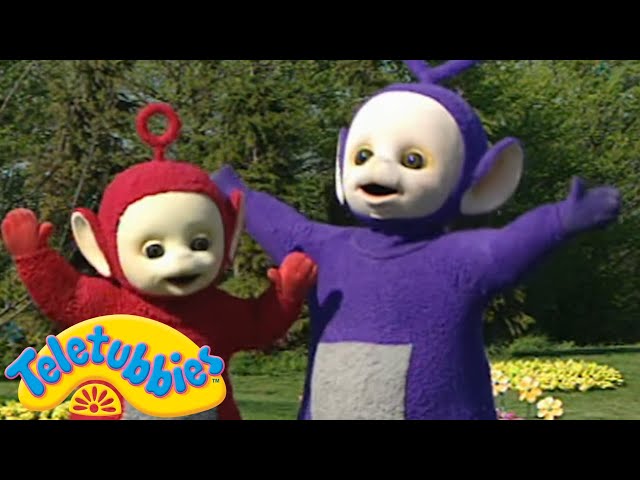 Teletubbies | Lets Ride A Train With The Teletubbies! | Shows for Kids class=