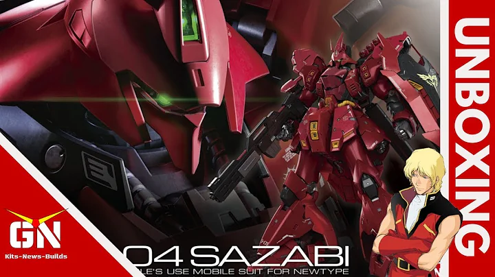 RG 1/144 Sazabi - Unboxing ( Mark Working On The Top 5 Best RG)