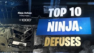 Top 10 BEST Ninja Defuses in Call of Duty History