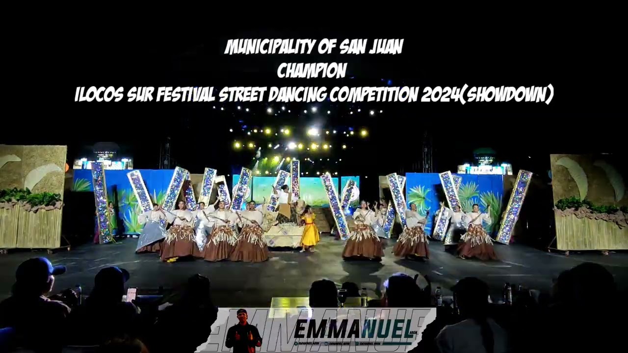 MUNICIPALITY OF SAN JUAN | CHAMPION | ILOCOS SUR FESTIVAL STREET DANCING COMPETITION 2024(SHOWDOWN)