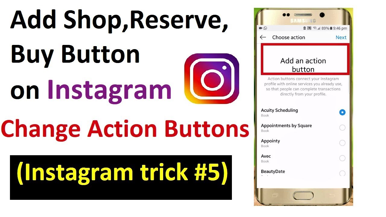 how to add visit shop button on instagram