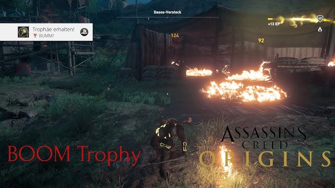 BOOM! trophy in Assassin's Creed Origins