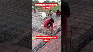 steel reinforcement bars or rebars.#construction #civilengineering #buildingmaterial