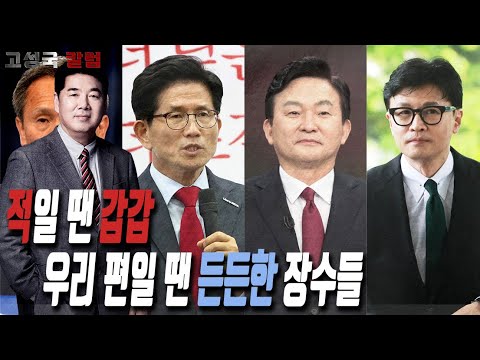 [고성국 칼럼] 적일 땐 갑갑, 우리 편일 땐 든든한 장수들